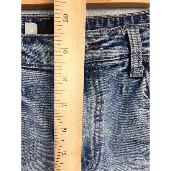 Kut From the Kloth Women’s Jane High Rise Shorts Size 10 Denim Jeans Blue EUC - Picture 9 of 11